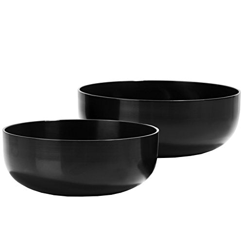 Sumeet Aluminium Bowl, 2.2Ltr. - 2.8L, 2 Piece (Black)