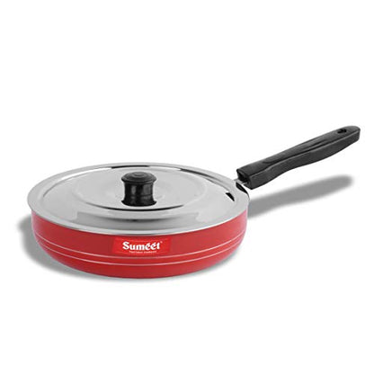 Non Stick Fry Pan with Stainless Steel Lid