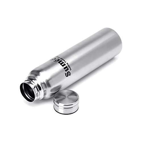 Sumeet Slim Stainless Steel Leak-Proof Water Bottle / Fridge Bottle - 550ml - Pack of 1