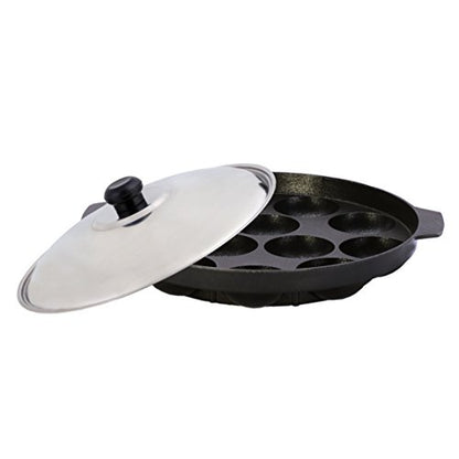 Sumeet Nonstick Appam Patra 12 Pcs with Lid