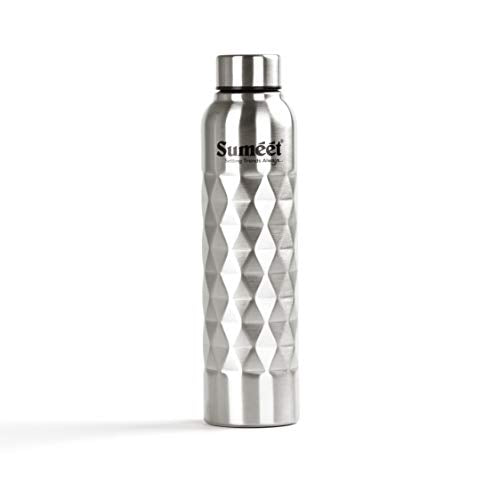 Sumeet Hexa Stainless Steel Leak-Proof Water Bottle / Fridge Bottle - 1000ML