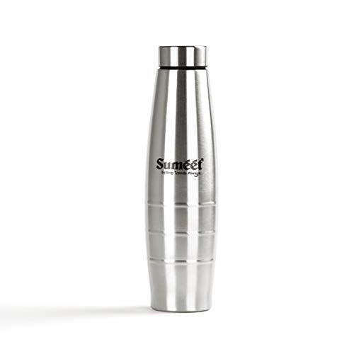 Sumeet Ovatus Stainless Steel Leak-Proof Water Bottle / Fridge Bottle - 1000ML