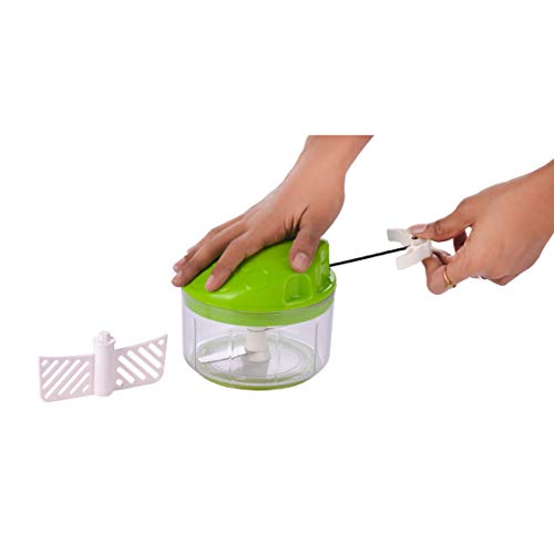 Sumeet Vegetable Hand Chopper/Vegetable Hand Cutter with Food Grade Bowl (215 Ml)