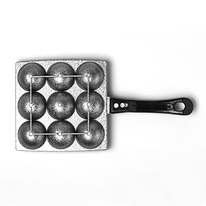 Sumeet Non-Stick 9 pcs Square Appam Patra for Kitchen