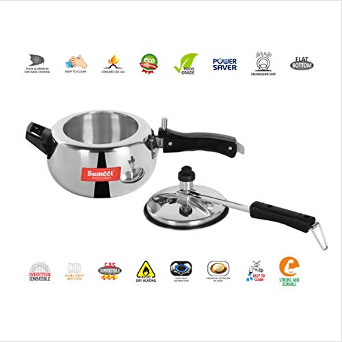 Sumeet Altura Aluminium Inner Lid Induction Base Pressure Cooker 5.5 LTR