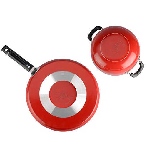 Sumeet 2.6mm Nonstick Duo Gift Set (Dosa Tawa & Khadai)