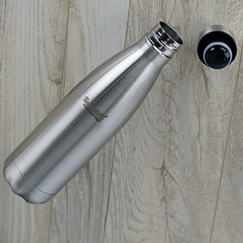 Sumeet Stainless Steel Double Walled Flask / Water Bottle, with Flip L –  Sumeet Cookware