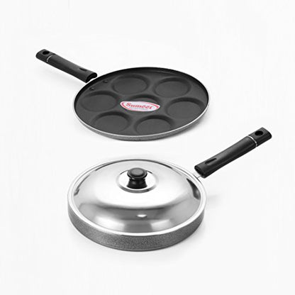 Sumeet Aluminium Cookware Set- Silver