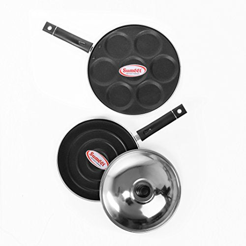 Sumeet Aluminium Cookware Set- Silver