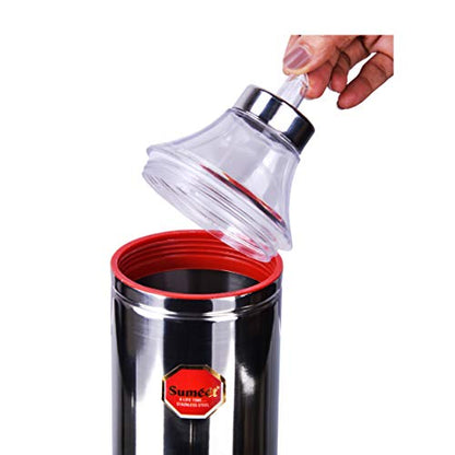 Sumeet Stainless Steel Oil Dispenser Pot - 1 LTR - 9.2cm Dia