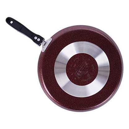 Sumeet Nonstick Aluminium Tawa, 26.5 cm, Peach