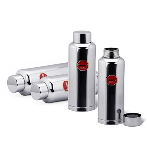 Sumeet Stainless Steel Leak Proof Fridge Water Bottle Set