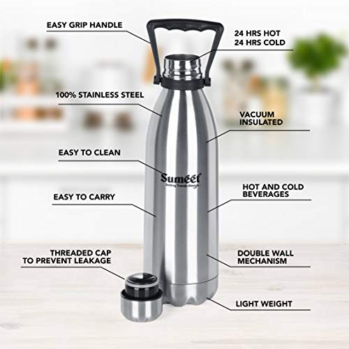 Double Walled Flask / Water Bottle 1500 ml (1 Pc)