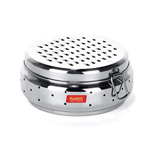 Sumeet Stainless Steel Vegetable Grater With Storage Container