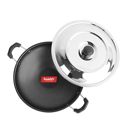 Non Stick Appachatti with Stainless Steel Lid