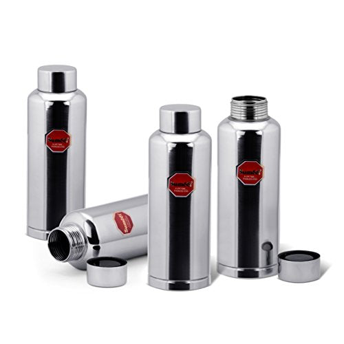 Sumeet Stainless Steel Leak Proof Fridge Water Bottle Set