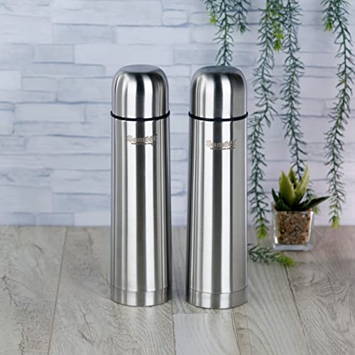 Buy Sumeet Stainless Steel Double Walled Flask / Water Bottle, 24