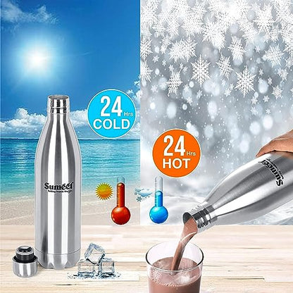 Double Walled Vacuum Stainless - Steel Flask / Bottle