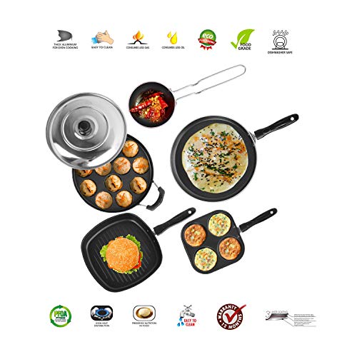 2.6mm Thick Non-Stick Beet Cookware Set