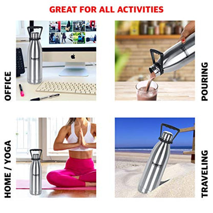 Double Walled Flask / Water Bottle 1500 ml (1 Pc)