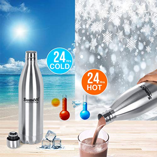 Double Walled Flask / Water Bottle 1000 ml (1 Pc).