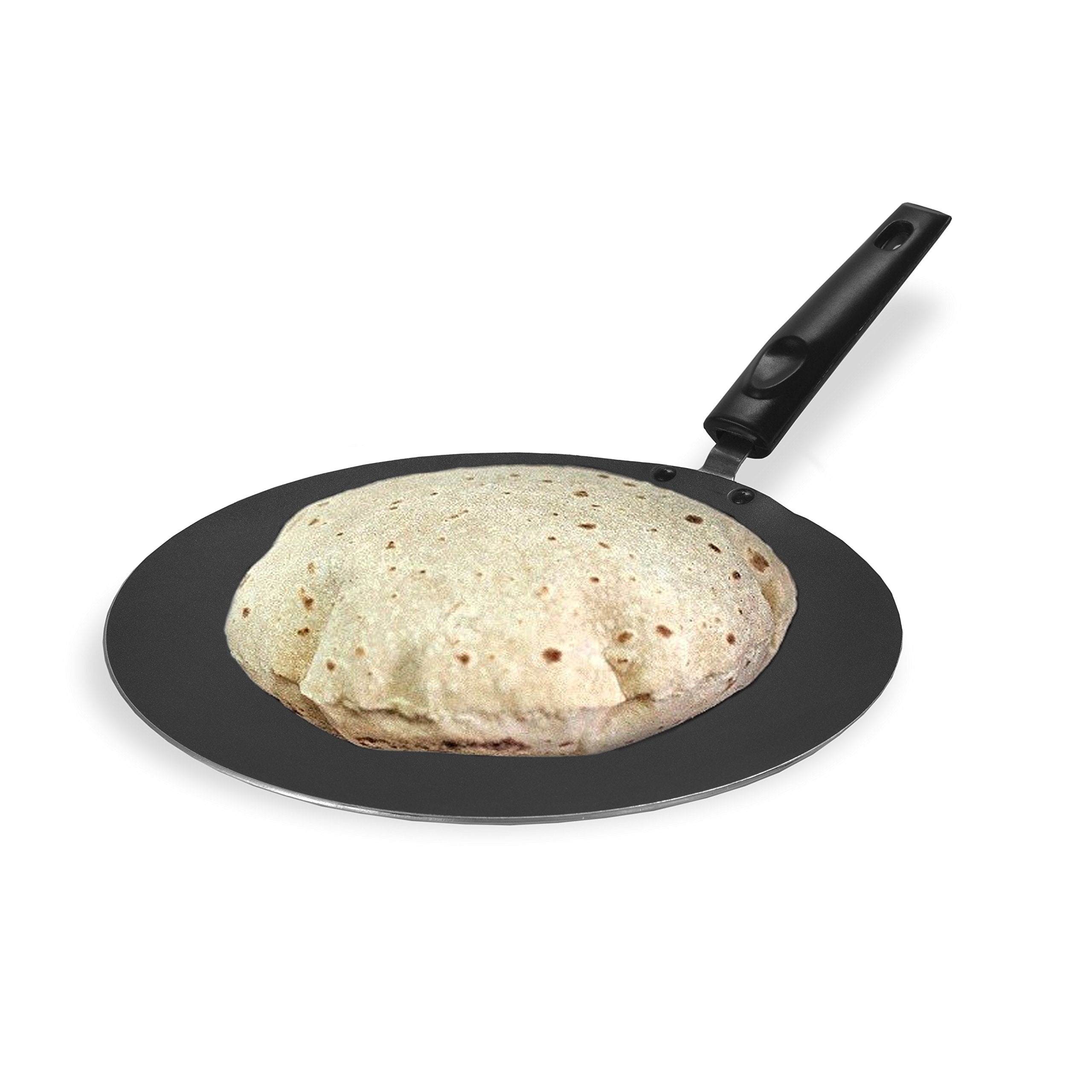 Buy Sumeet Super Smooth Gold Series Pre Seasoned Cast Iron Concave Tawa for  Roti/Chapati/Naan