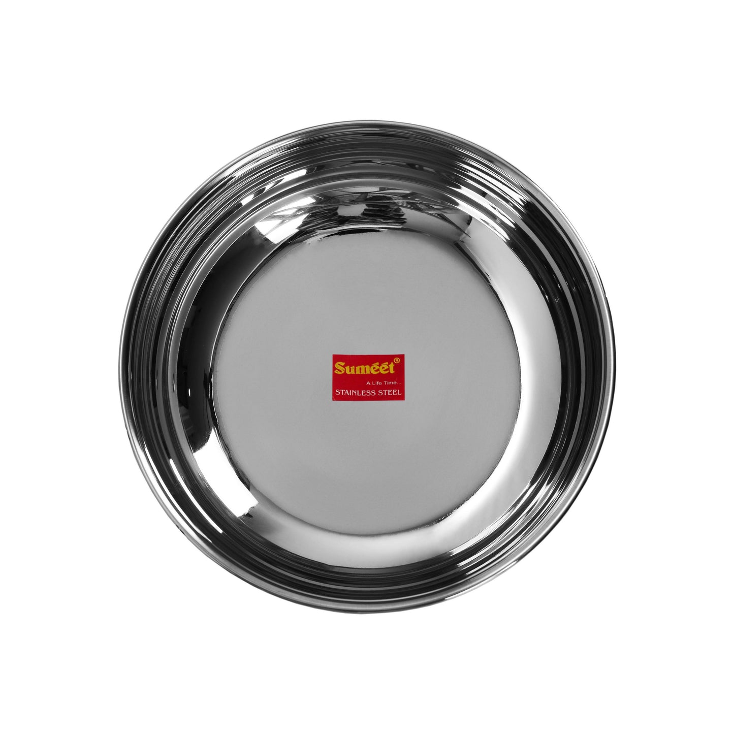 Sumeet Stainless Steel Induction Bottom (Encapsulated Bottom) Induction & Gas Stove Friendly Tasra