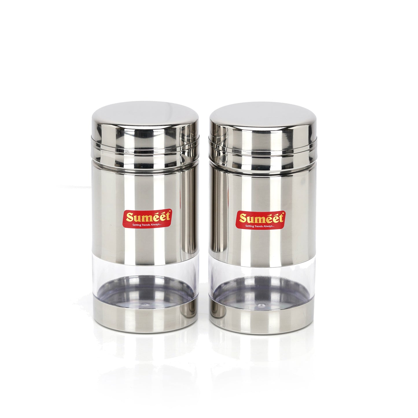 Sumeet Stainless Steel Circular Container