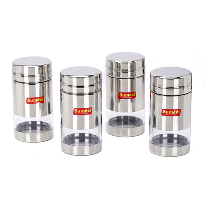 Sumeet Stainless Steel Circular Container