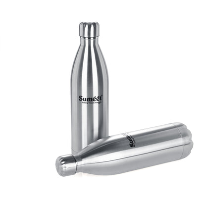 Stainless Steel Double Walled Flask / Water Bottle (2 Pcs)